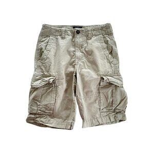 American Eagle Men's Sz 28  Beige Longboard Cargo Shorts